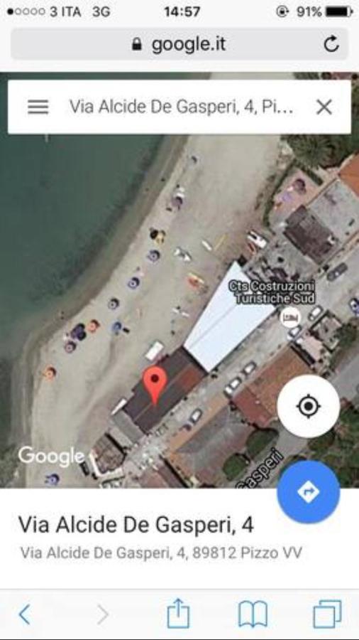 La Terrazza Sul Mare Villa Pizzo  Kültér fotó